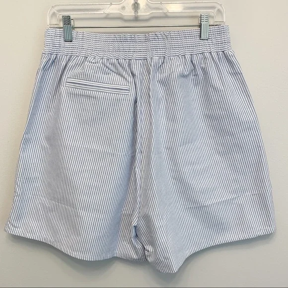 Djerf Avenue Breezy Short Blue Stripe Medium - Picture 9 of 10